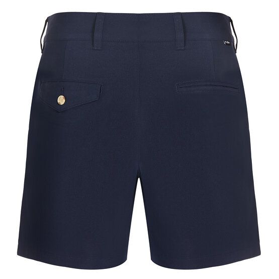 Malbon CLASSIC PLEATED SHORT reg Bermuda Hose navy von Malbon