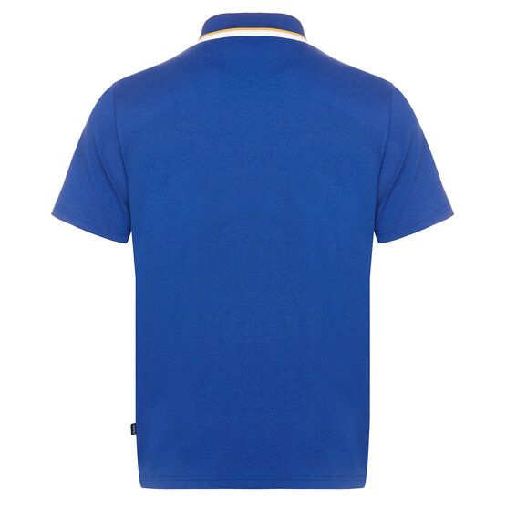 Malbon GRASSE PIQUE Halbarm Polo blau von Malbon