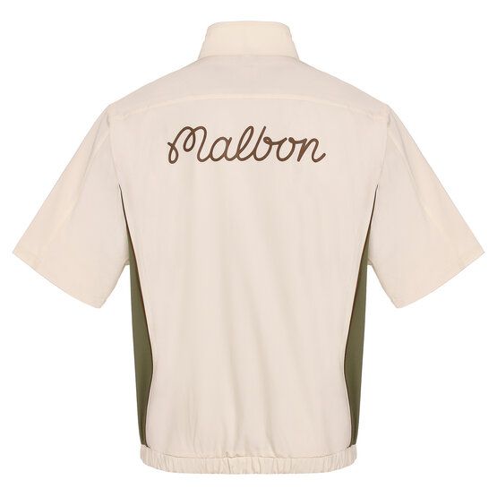 Malbon LINKS OAKWOOD Halbarm Windshirt beige von Malbon
