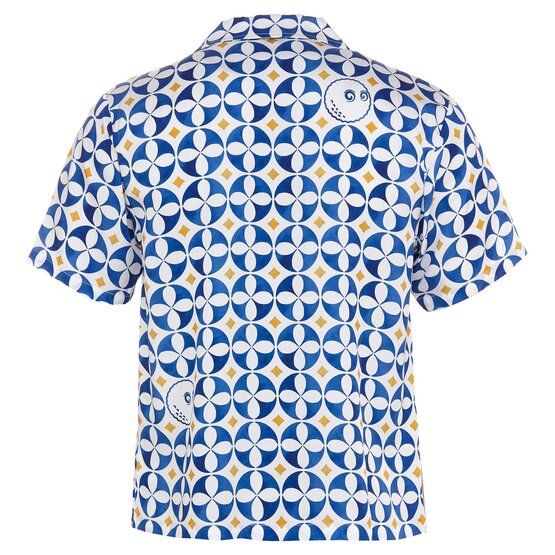 Malbon RIVIERA CAMP COLLAR SHIRT Halbarm Hemd weiß Malbon RIVIERA CAMP COLLAR SHIRT Halbarm Hemd weiß von Malbon