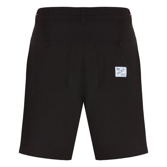 Malbon TONINO HYBRID SHORT SOLID Bermuda Hose schwarz von Malbon