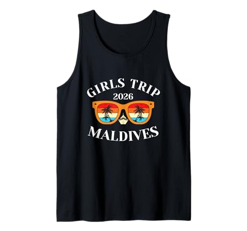 Girls Trip 2026 Malediven Spring Break 2026 Cruise Vacation Tank Top Girls Trip 2026 Malediven Spring Break 2026 Cruise Vacation Tank Top von Maldives Spring Break Attire T-Shirts