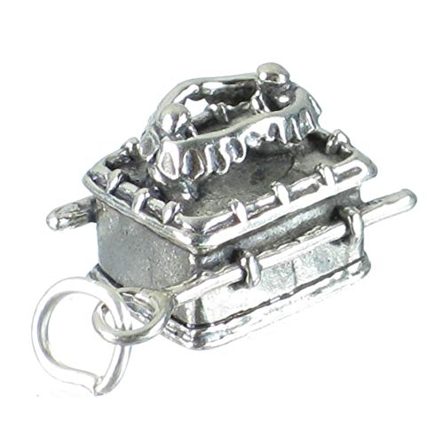 Bundeslade Sterling Silber Charm .925 x 1 Holy Archs Charms von Maldon Jewellery