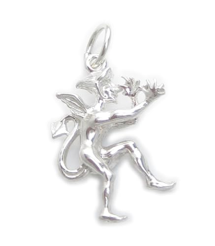 Devils Imp Sterling Silber Charm .925 x 1 Naughty Devil Charms von Maldon Jewellery