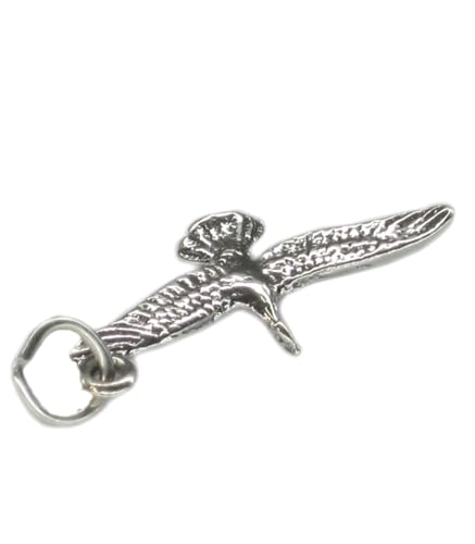 Möwe Sterling Silber Charm .925 x 1 Möwe Vogel und Möwen Charms von Maldon Jewellery