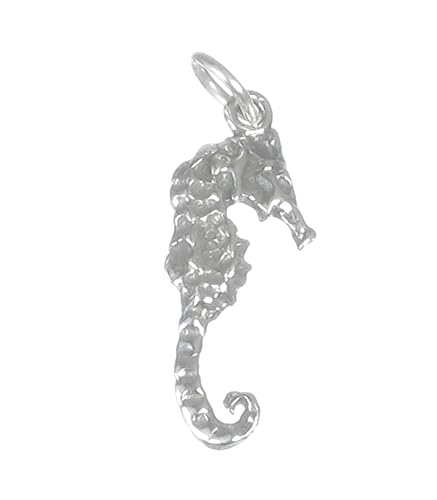 Seepferdchen Sterling Silber Charm .925 x 1 Seepferdchen Seepferdchen Charms von Maldon Jewellery
