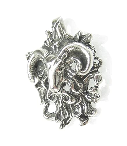 Widder Sterling Silber Anhänger .925 x 1 Widder Widder Sternzeichen Anhänger von Maldon Jewellery