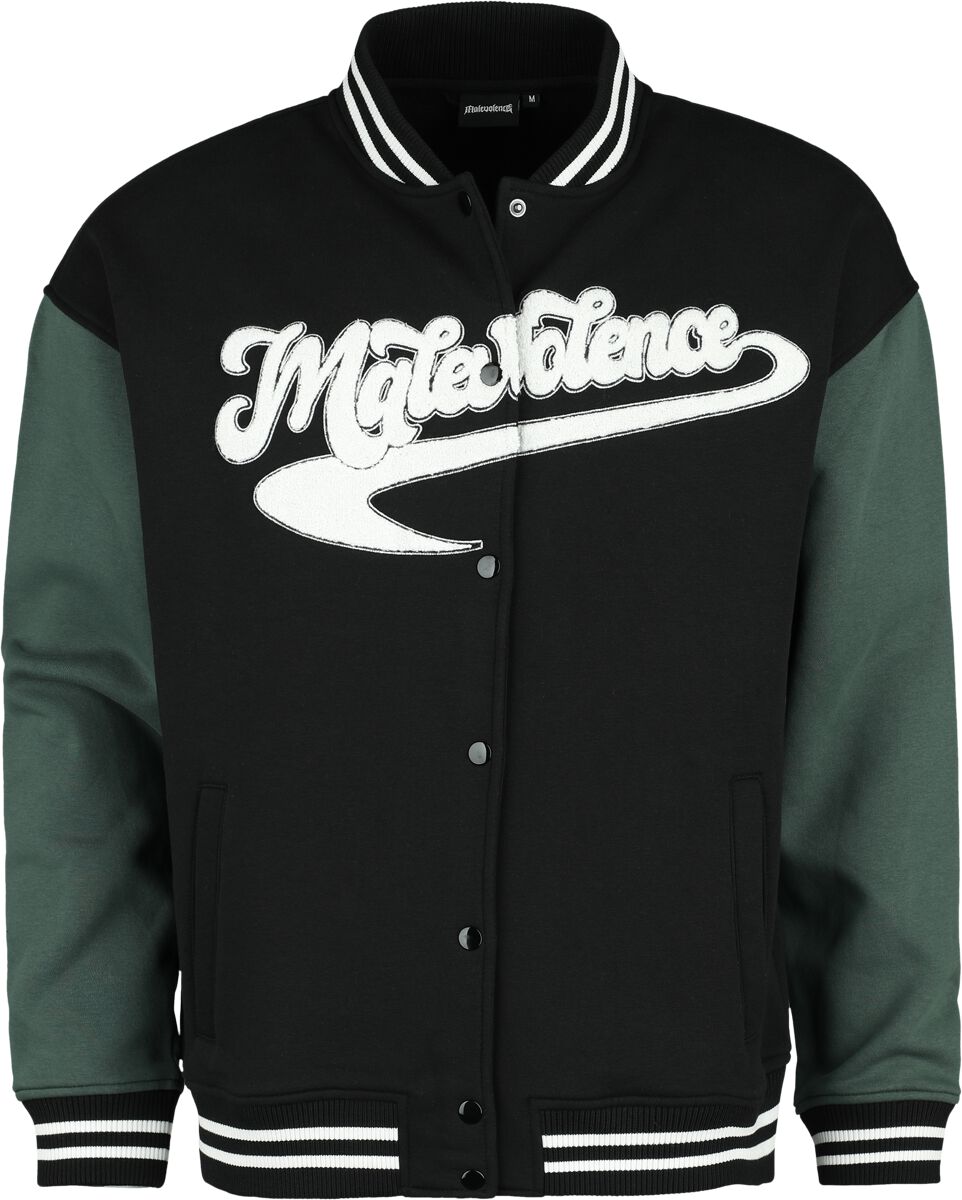 Malevolence Collegejacke - Logo - Oversize - S bis 3XL - für Männer - Größe 3XL - multicolor  - EMP exklusives Merchandise! von Malevolence