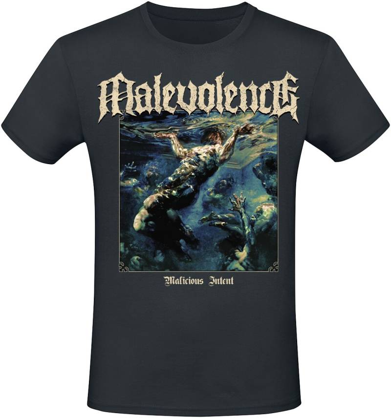 Malevolence Malicious Intent T-Shirt schwarz in XL von Malevolence