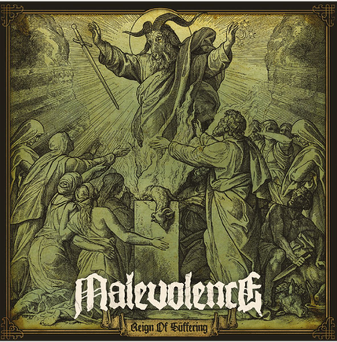 Malevolence Reign of suffering CD multicolor von Malevolence