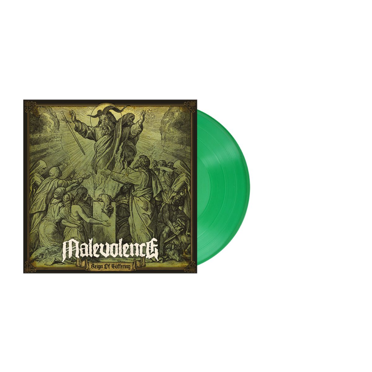 Malevolence Reign of suffering LP multicolor von Malevolence