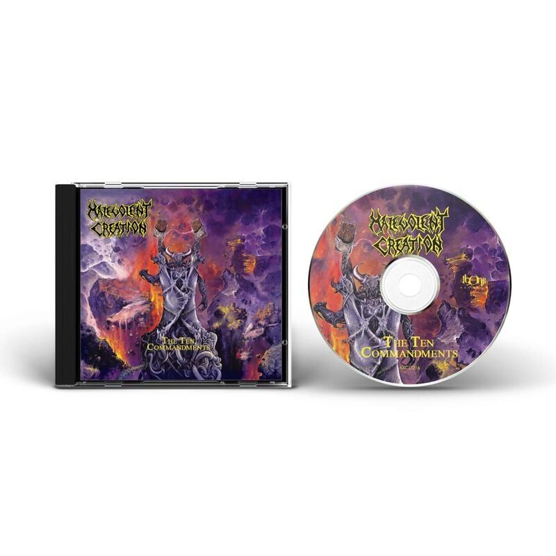 Malevolent Creation The ten commandments CD multicolor Malevolent Creation The ten commandments CD multicolor von Malevolent Creation