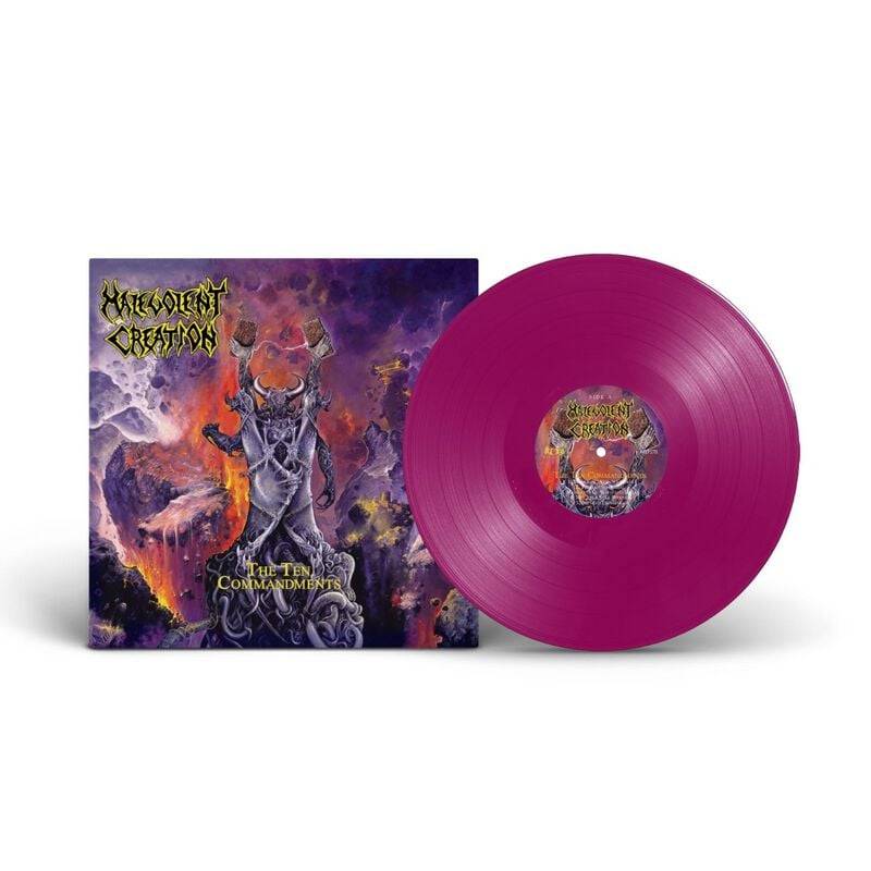 Malevolent Creation The ten commandments LP multicolor von Malevolent Creation
