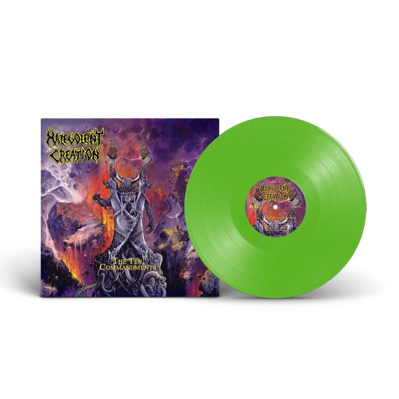 Malevolent Creation The ten commandments LP multicolor Malevolent Creation The ten commandments LP multicolor von Malevolent Creation
