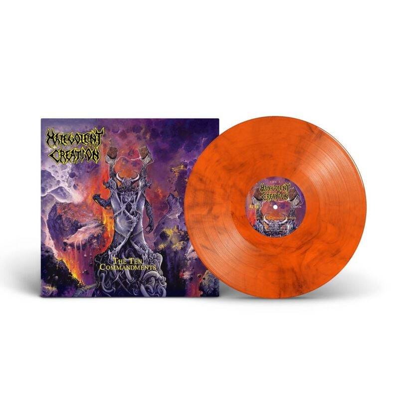 The ten commandments von Malevolent Creation - LP (Coloured, Limited Edition, Re-Release, Standard) von Malevolent Creation