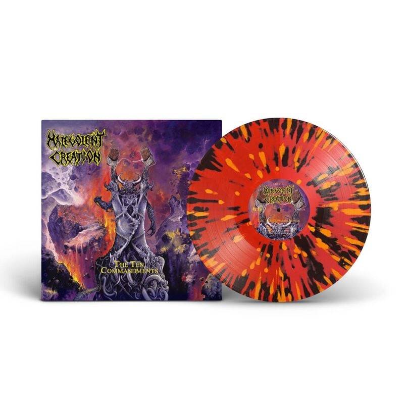 The ten commandments von Malevolent Creation - LP (Coloured, Limited Edition, Re-Release, Standard) von Malevolent Creation