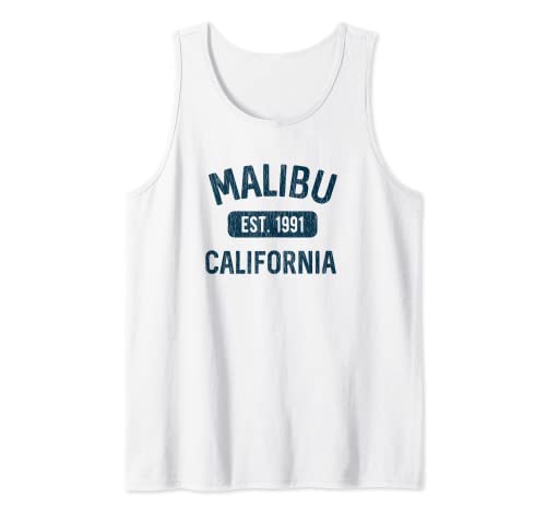 Malibu Gifts Männer Frauen Kalifornien CA Souvenir Malibu Strand Tank Top Malibu Gifts Männer Frauen Kalifornien CA Souvenir Malibu Strand Tank Top von Malibu By Design Tee Company