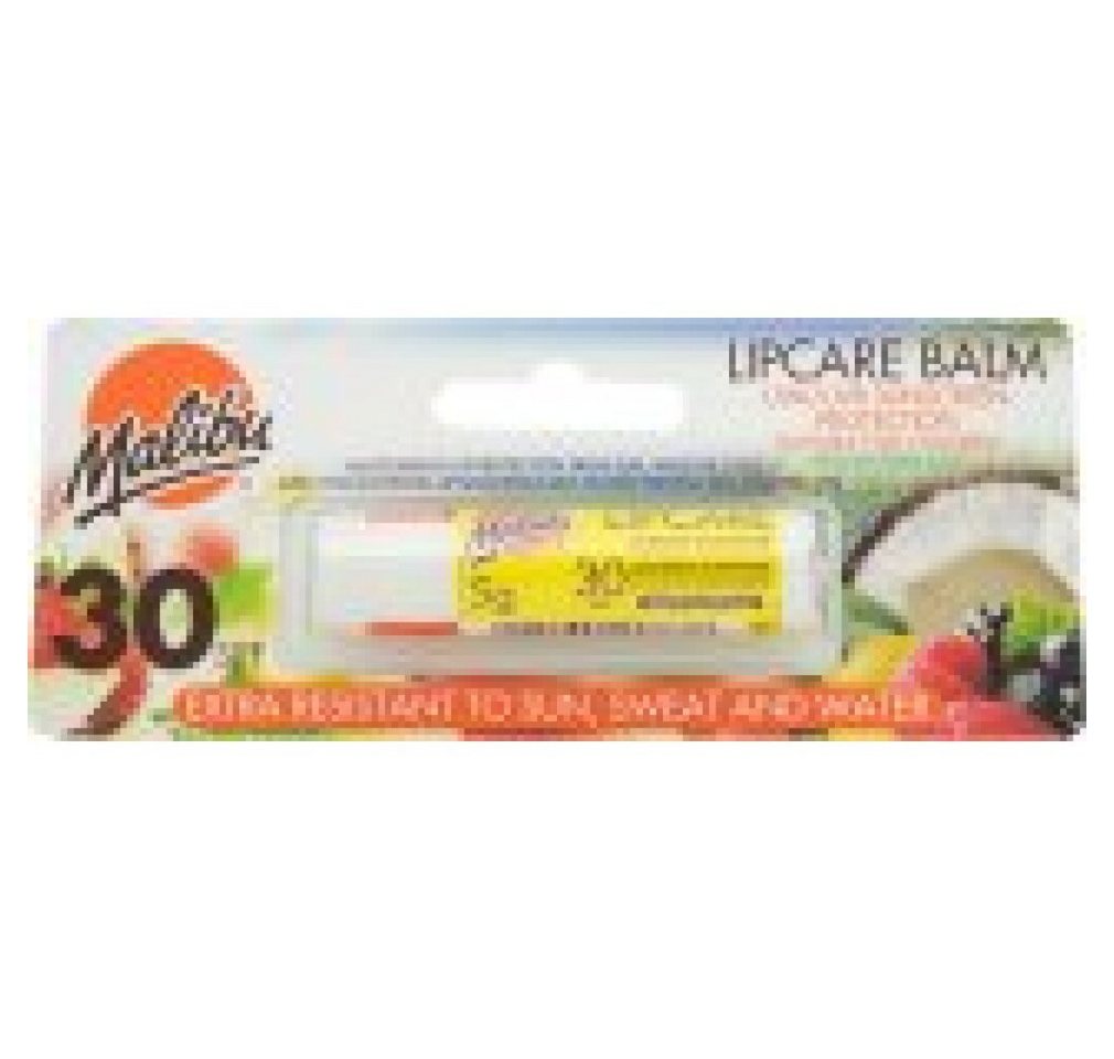 Malibu Lippenpflegemittel Lip Care Lip Balm SPF30 4g - Lemon von Malibu