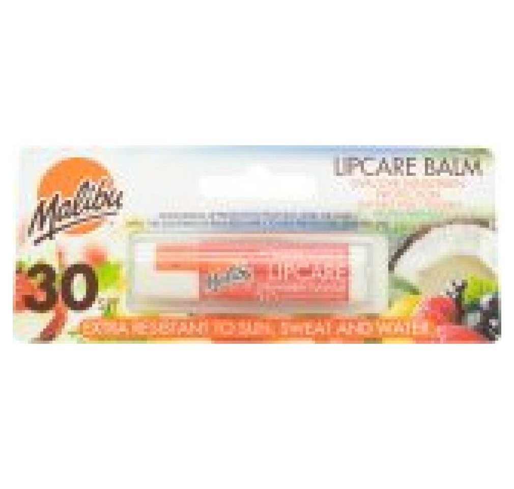 Malibu Lippenpflegemittel Lip Care Lip Balm SPF30 5g - Strawberry von Malibu