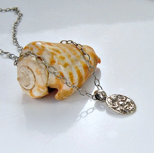 Silber Ganesh Anhänger Halskette An Zarter Kette von MalibuJewel