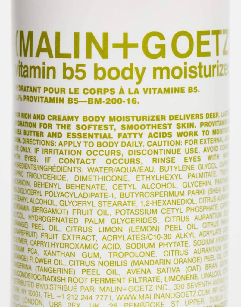 Malin+Goetz - Feuchtigkeitsspendende Körpercreme mit Vitamin B5-Keine Farbe von MALIN+GOETZ