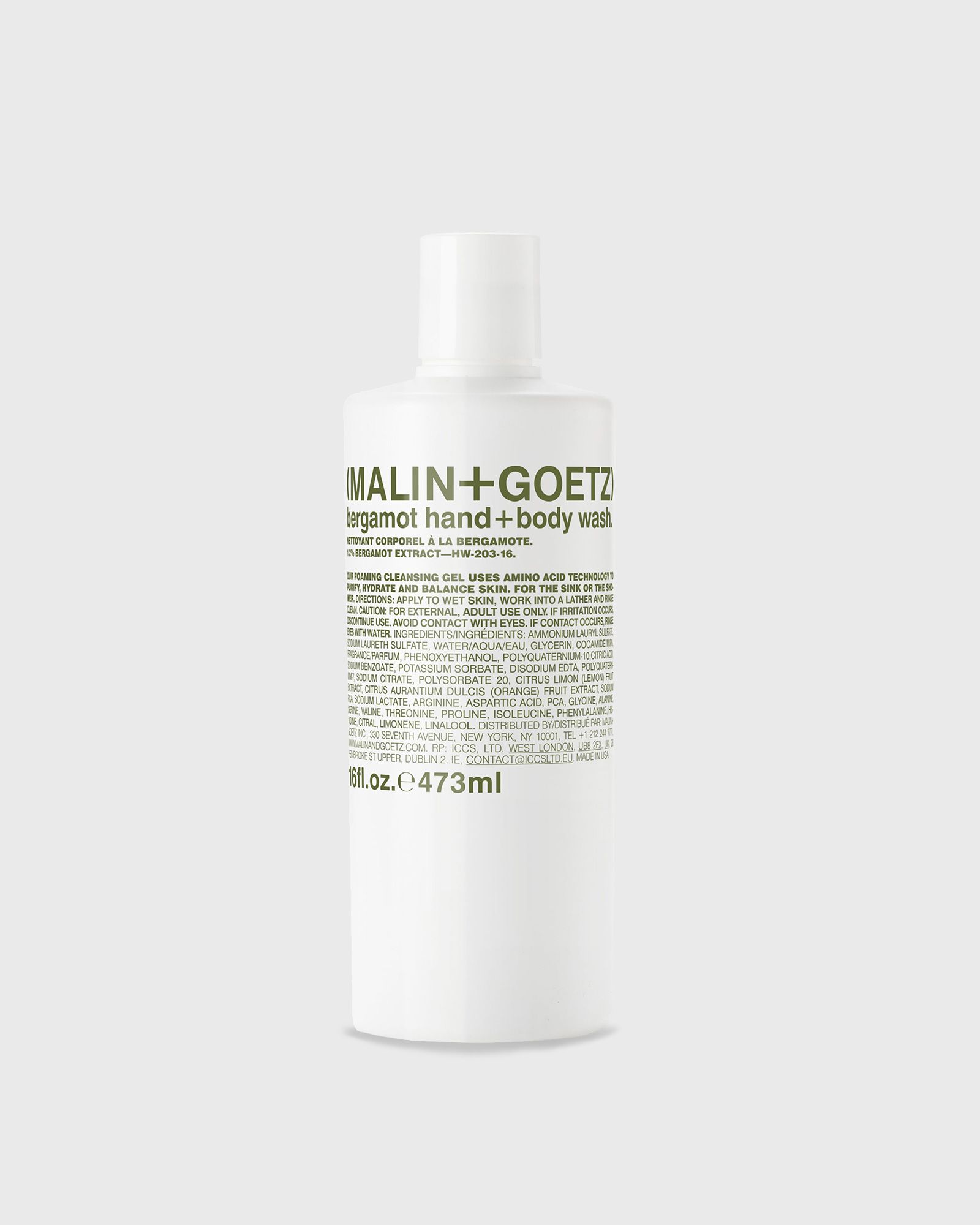 Malin + Goetz Bergamot Hand + Body Wash - 473 ml men Face & Body multi in Größe:ONE SIZE Malin + Goetz Bergamot Hand + Body Wash - 473 ml men Face & Body multi in Größe:ONE SIZE von Malin + Goetz