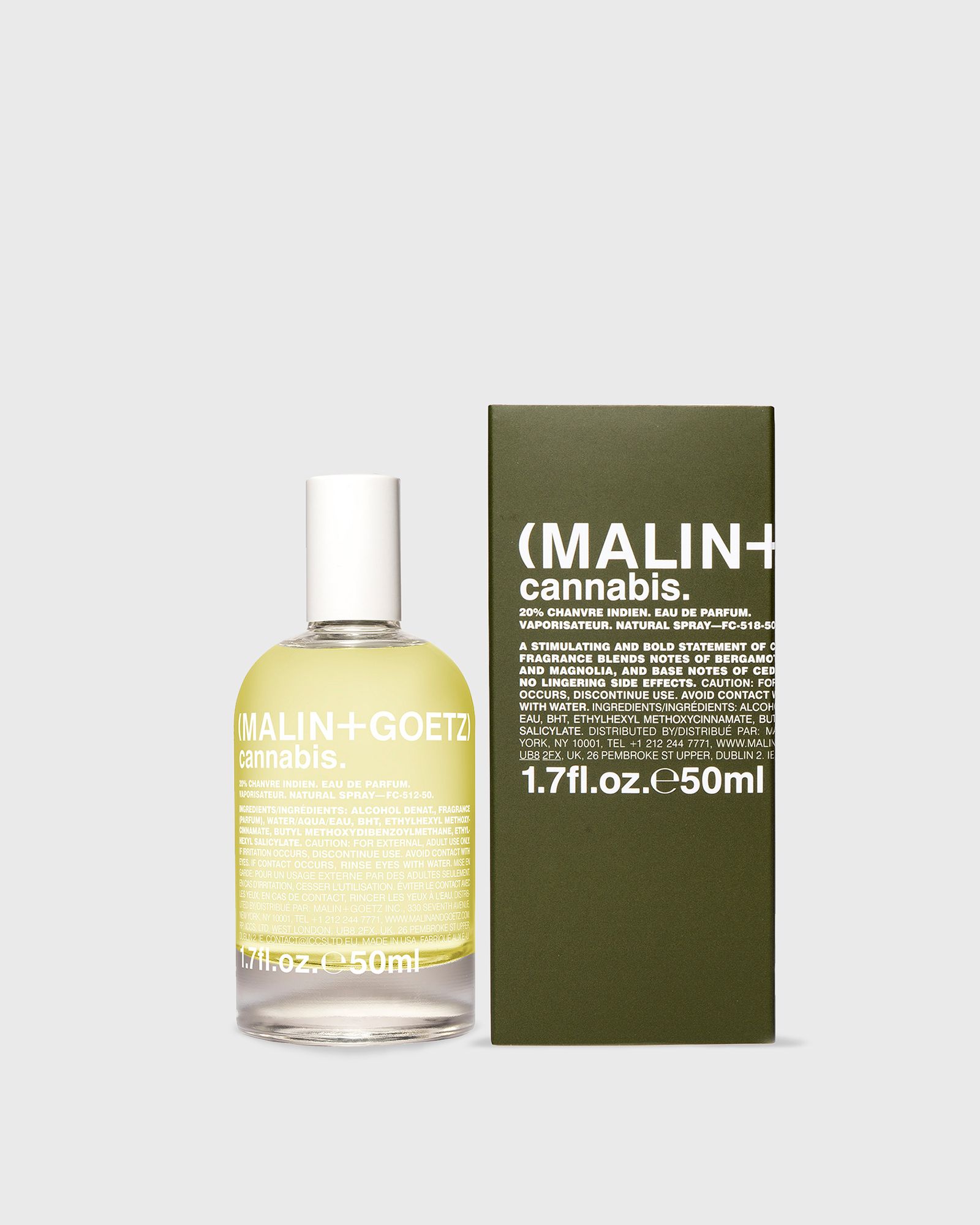Malin + Goetz Cannabis Eau de Parfum - 50 ml men Perfume & Fragrance multi in Größe:ONE SIZE von Malin + Goetz