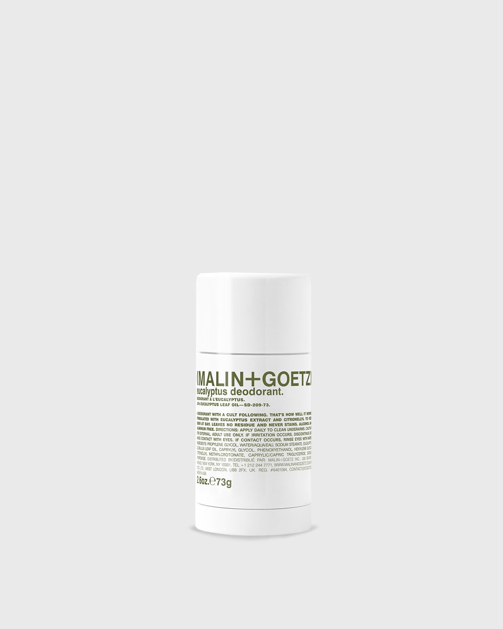 Malin + Goetz Eucalyptus Deodorant - 73 gr men Face & Body multi in Größe:ONE SIZE von Malin + Goetz