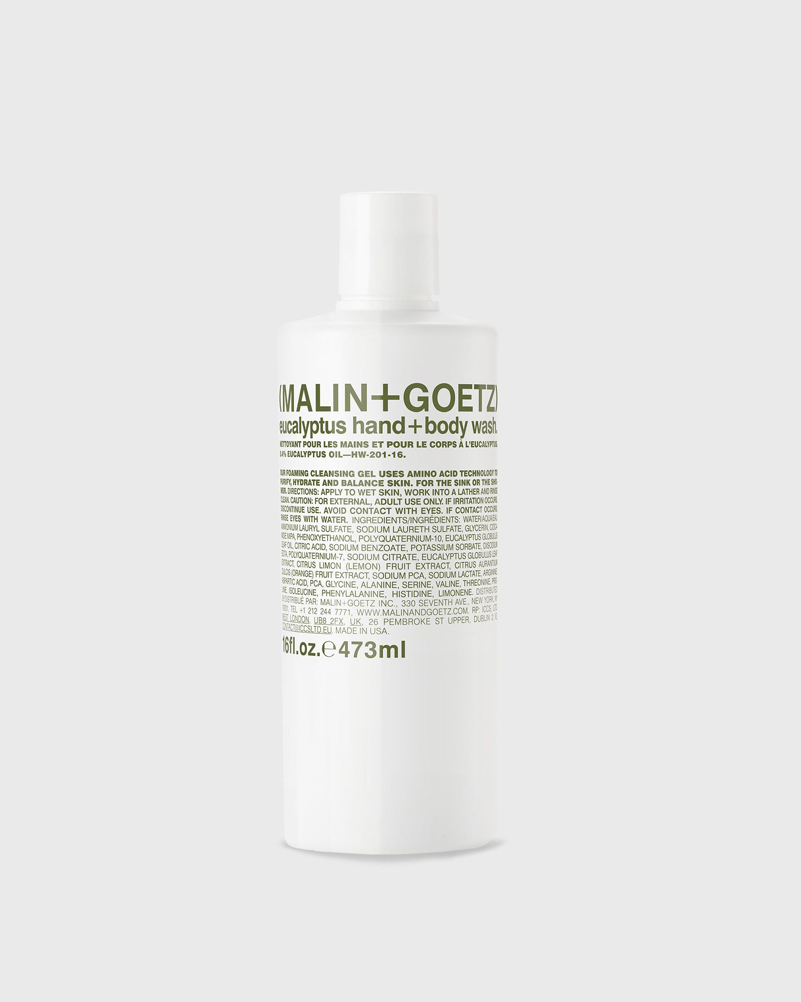Malin + Goetz Eucalyptus Hand + Body Wash - 473 ml men Face & Body multi in Größe:ONE SIZE Malin + Goetz Eucalyptus Hand + Body Wash - 473 ml men Face & Body multi in Größe:ONE SIZE von Malin + Goetz