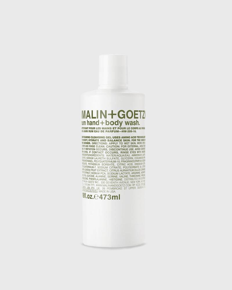 Malin + Goetz Rum Hand + Body Wash - 473 ml men Face & Body multi in Größe:ONE SIZE von Malin + Goetz
