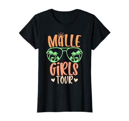 Malle Girls Tour Mädelsabend Mallorca T-Shirt Malle Girls Tour Mädelsabend Mallorca T-Shirt von Malle Crew Partyshirts
