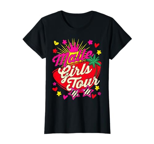 Mädels Damen Malle GIRLS TOUR Shirt-Mallorca Party Urlaub | T-Shirt von Malle Party Shirts