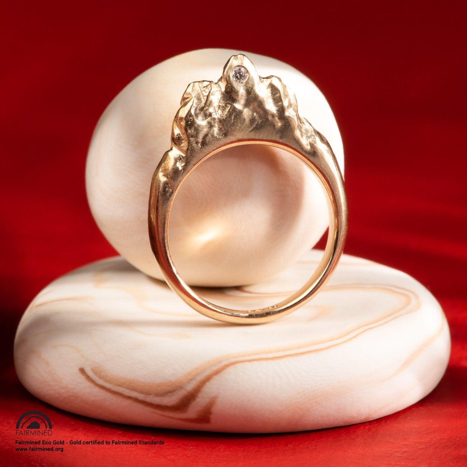 Ring Aus Zertifiziertem Fairmined Gold von MalleableJewellers