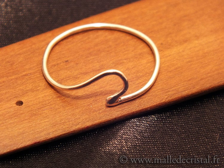 Hälfte-Herz-Ring Sterlingsilber 925 - Zugeschnitten Auf Ihre Größe Hälfte-Herz-Ring Sterlingsilber 925 - Zugeschnitten Auf Ihre Größe von MalledeCristal