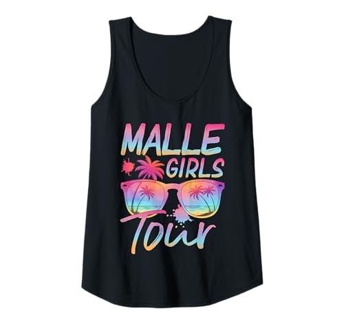Damen Damen Malle Girls Tour Mallorca Party Urlaub Gruppen Tank Top Damen Damen Malle Girls Tour Mallorca Party Urlaub Gruppen Tank Top von Mallorca Girls Party Crew