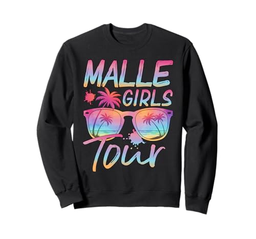 Damen Malle Girls Tour Mallorca Party Urlaub Gruppen Sweatshirt Damen Malle Girls Tour Mallorca Party Urlaub Gruppen Sweatshirt von Mallorca Girls Party Crew