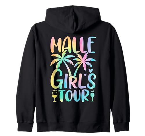 Malle Girls Tour Mallorca Strand Party Kapuzenjacke Malle Girls Tour Mallorca Strand Party Kapuzenjacke von Mallorca Girls Party Urlaub