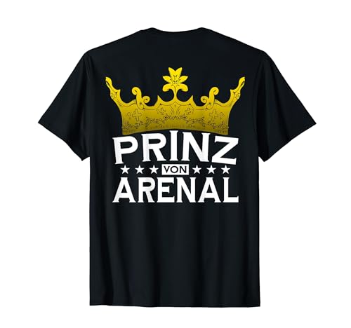 Herren Prinz Von Arenal, Mallorca Sauf T-Shirt von Mallorca Party Outfit Herren