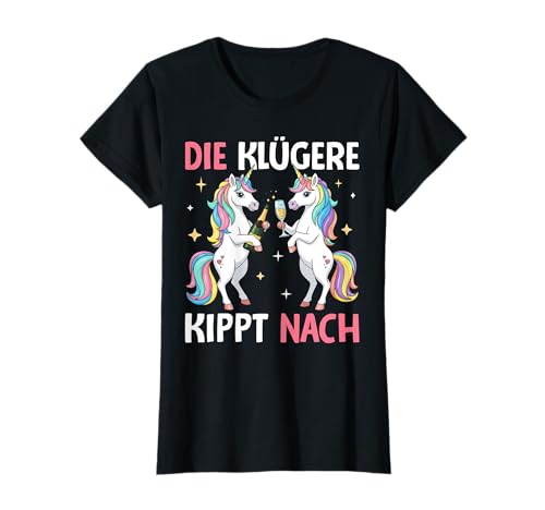 Die Klügere Kippt Nach Malle Mädels Urlaub JGA Einhorn T-Shirt Die Klügere Kippt Nach Malle Mädels Urlaub JGA Einhorn T-Shirt von Mallorca Party Urlaub Outfit