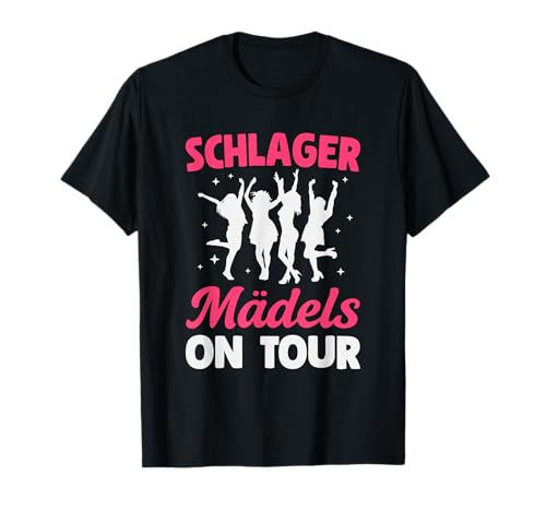 Schlager Mädels on Tour Schlagerparty T-Shirt Schlager Mädels on Tour Schlagerparty T-Shirt von Mallorca Schlager Party Schlagerfan Geschenke