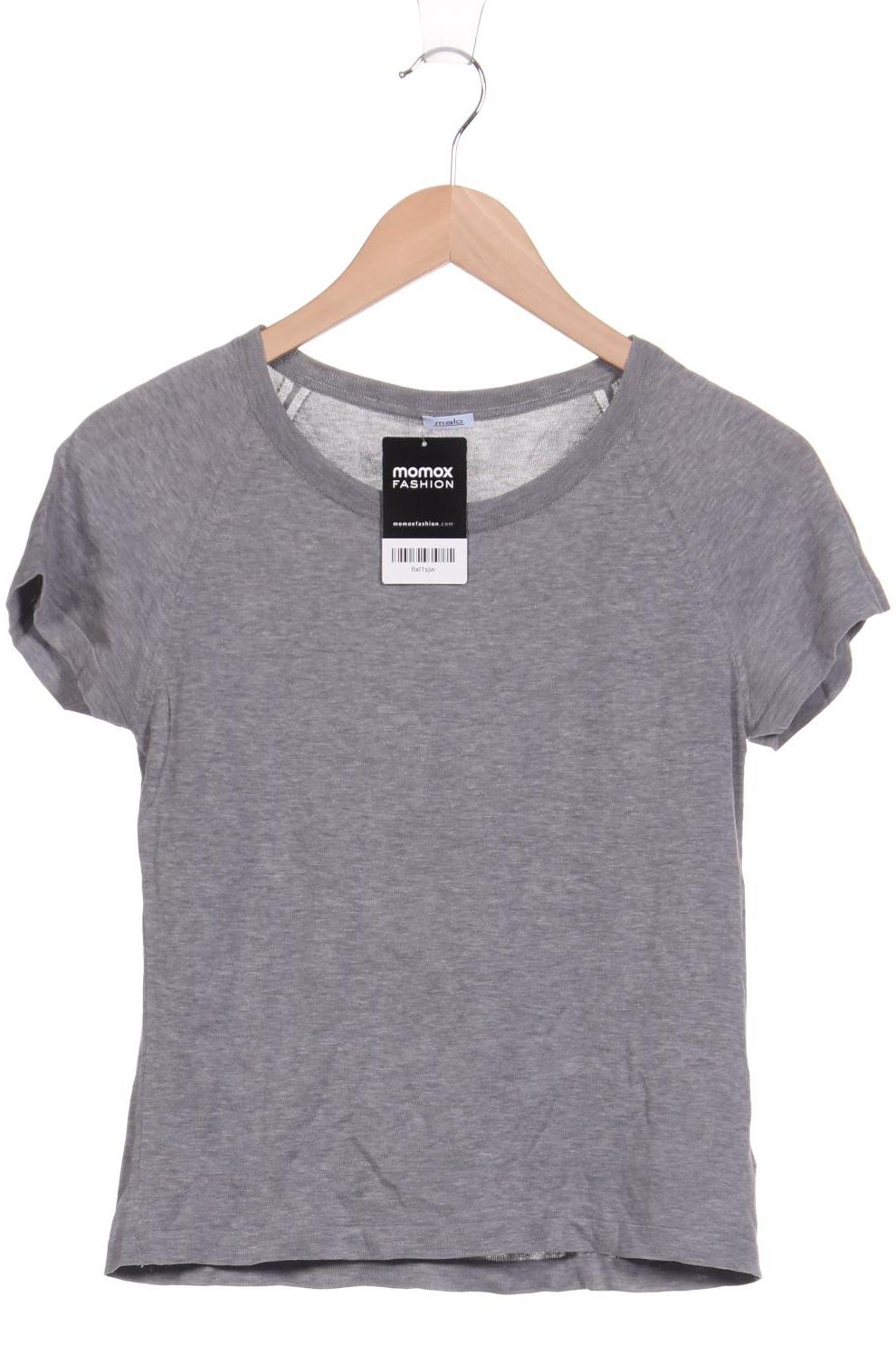 Malo Damen T-Shirt, grau, Gr. 34 von Malo