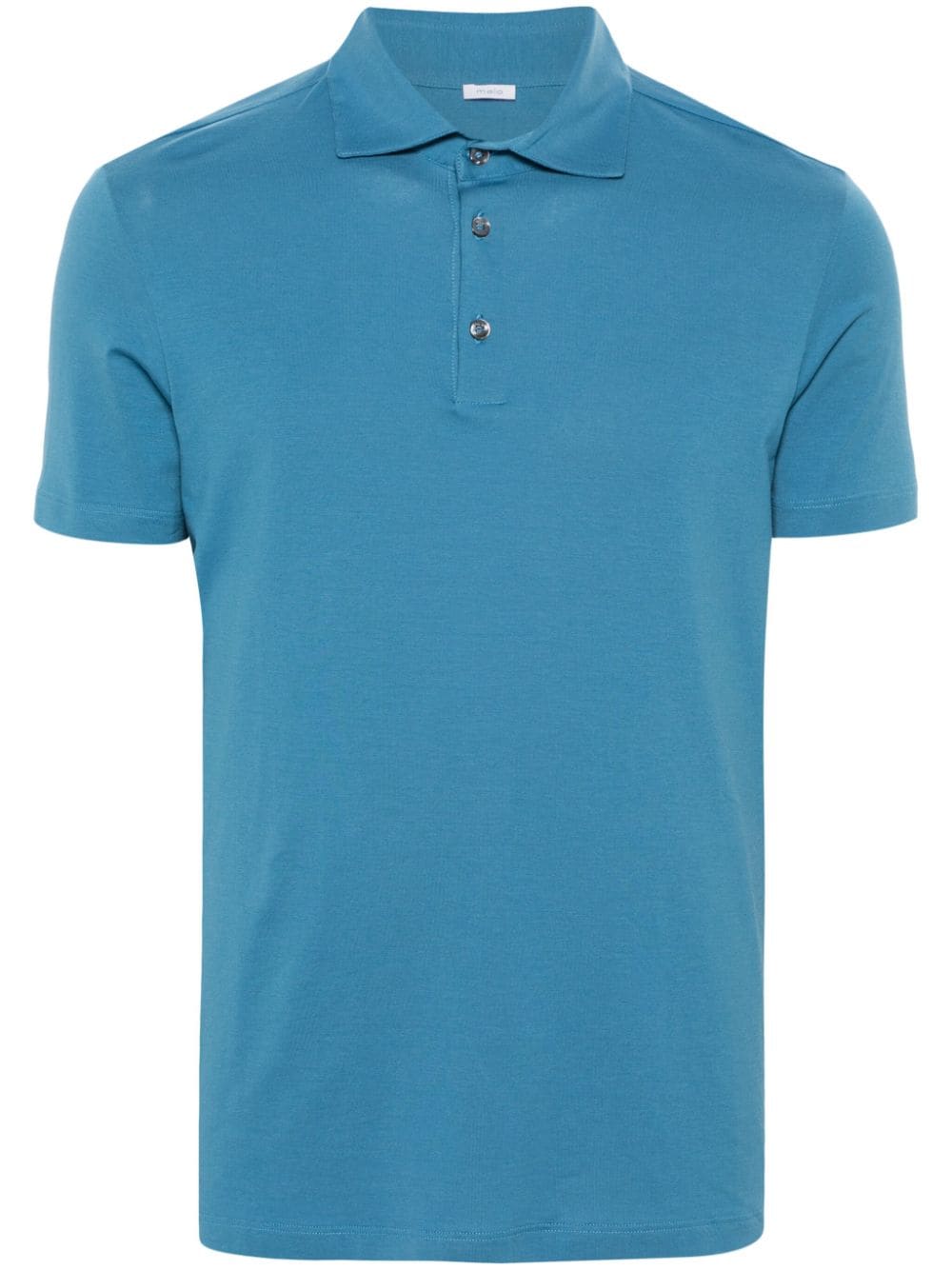 Malo Poloshirt aus Jersey - Blau von Malo