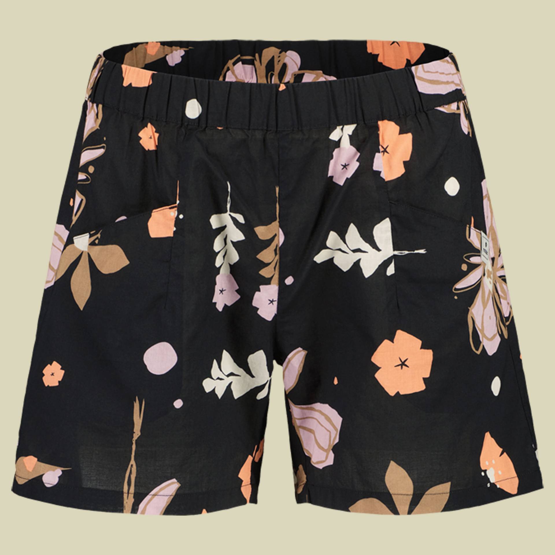 BergiselM. Organic Cotton Shorts Women Größe S  Farbe deep black flora von Maloja