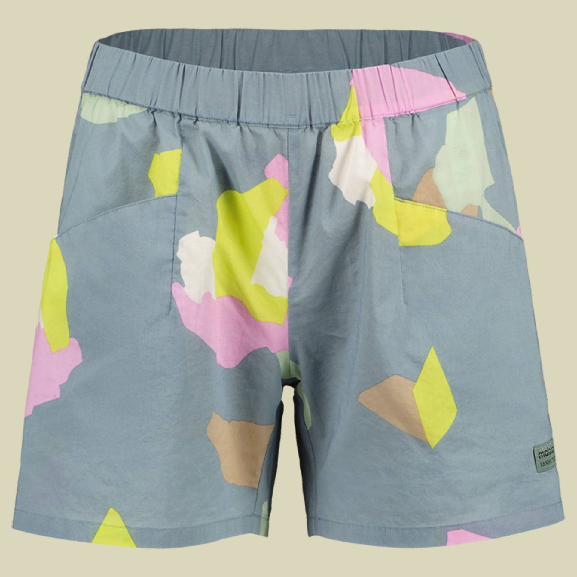 BergiselM. Organic Cotton Shorts Women L grau - sage fieldflower BergiselM. Organic Cotton Shorts Women L grau - sage fieldflower von Maloja