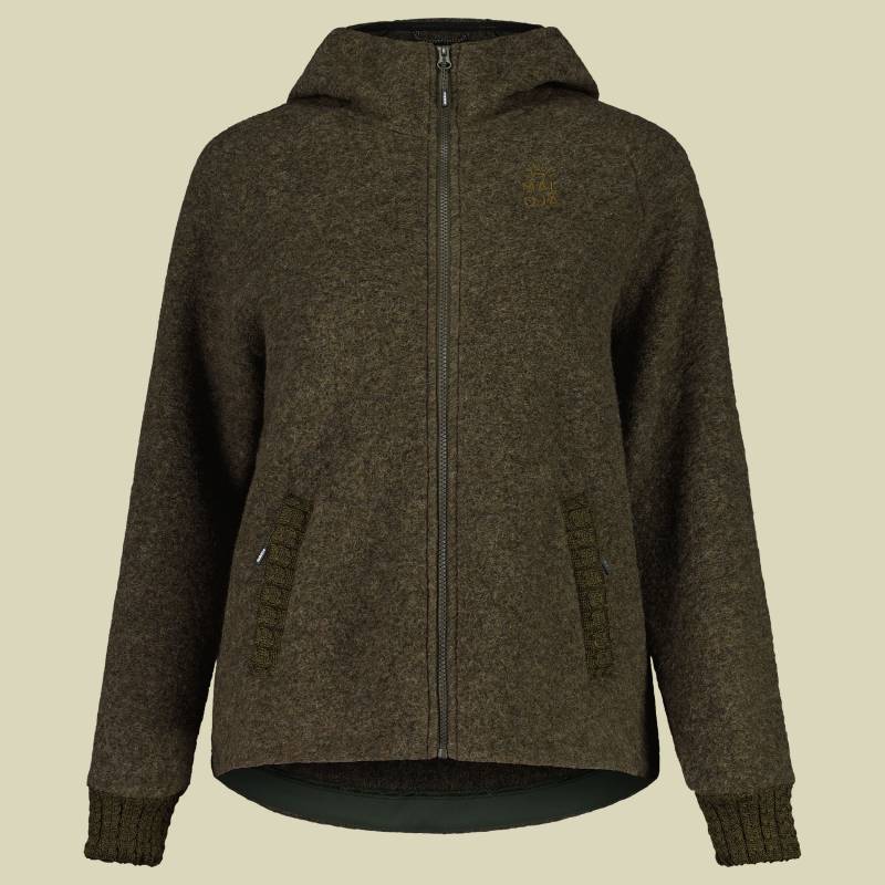 KurointM. Alp Wool Jacket Women XL grün - Farbe deep forest von Maloja