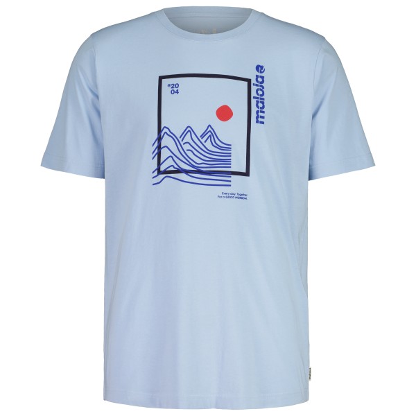 Maloja - CaumaM. - T-Shirt Gr S blau von Maloja