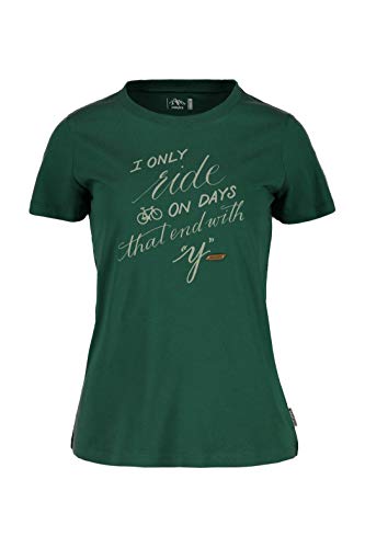 Maloja Damen Clemgiam. T-Shirt, Grün (Stone Pine 8205), Medium von Maloja