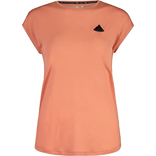 Maloja Damen Dietonim Wander-Shirt, Rosenholz, X-Small von Maloja