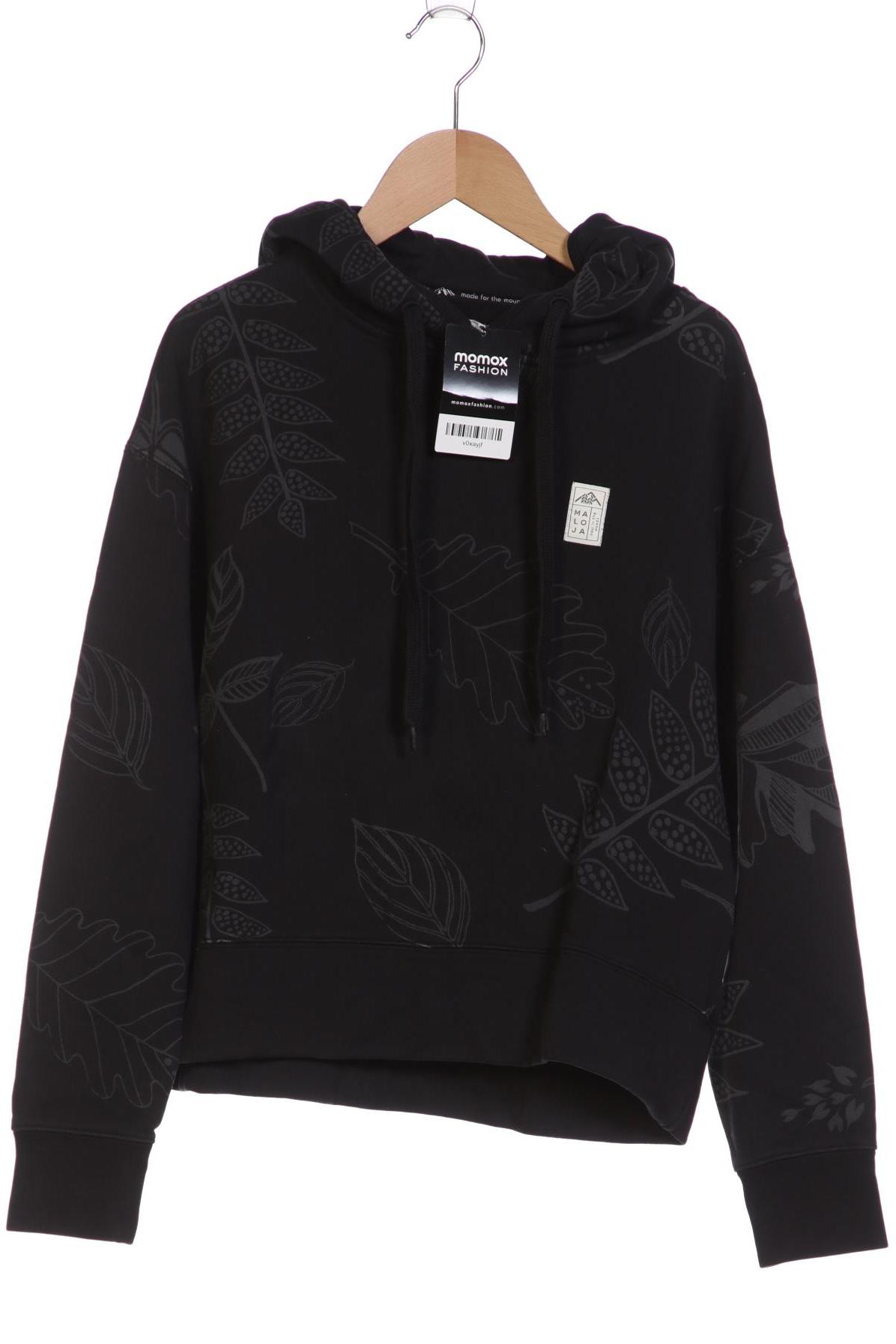 Maloja Damen Kapuzenpullover, schwarz von Maloja