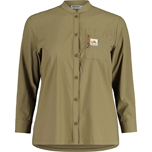 Maloja Damen LindaM. Mountain Bluse, Oak, M von Maloja